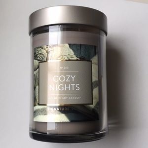 Target Signature Soy Candle in Cozy Nights